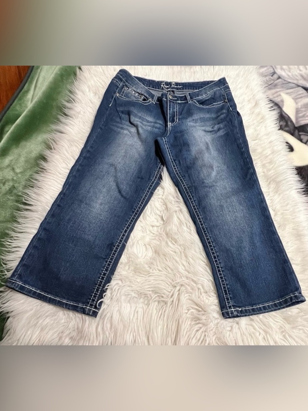 Women's Capri Royal premium Jeans - Size 12